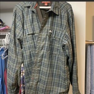 Simms insulated flannel jacket